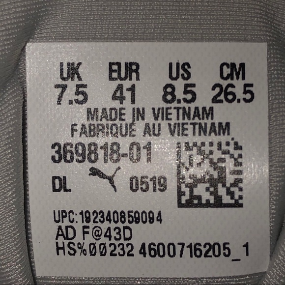 NEW Puma RS-X Hard Drive Neon Sneaker - Picture 10 of 13